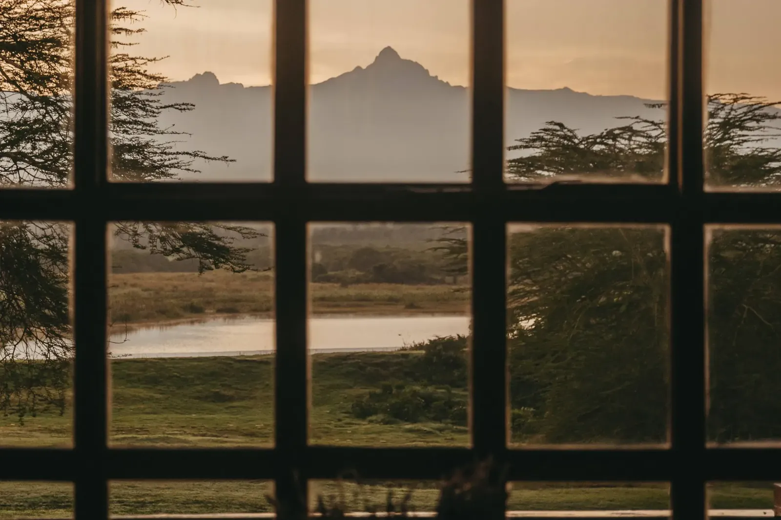 Mount Kenya from Mukima
