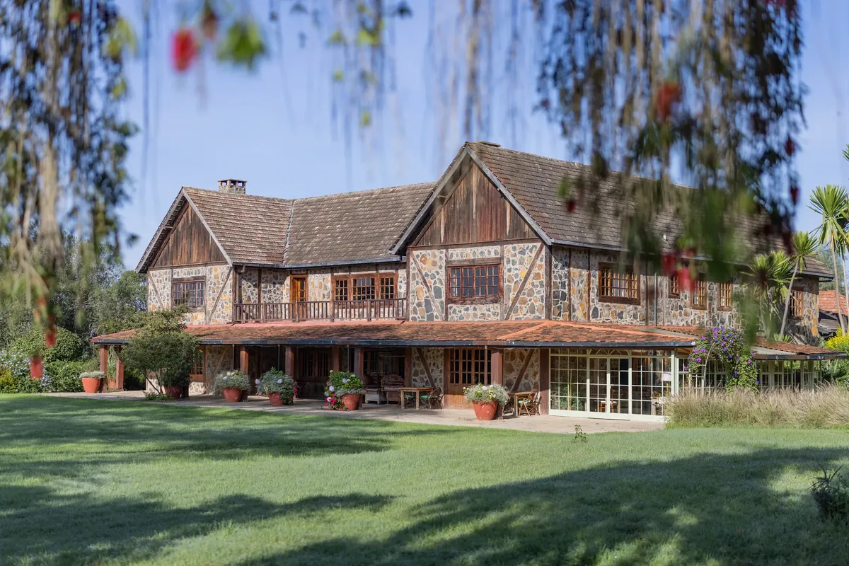 The manor exterior