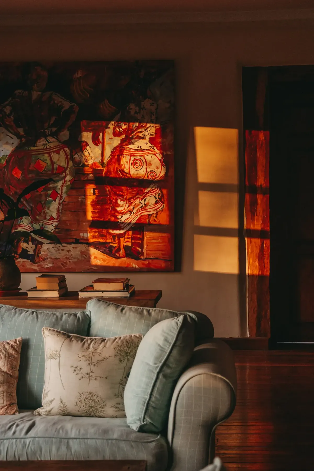 The restored Manor interior